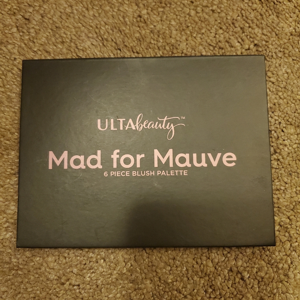 NEW Ulta beauty Mad for Mauve blush palette